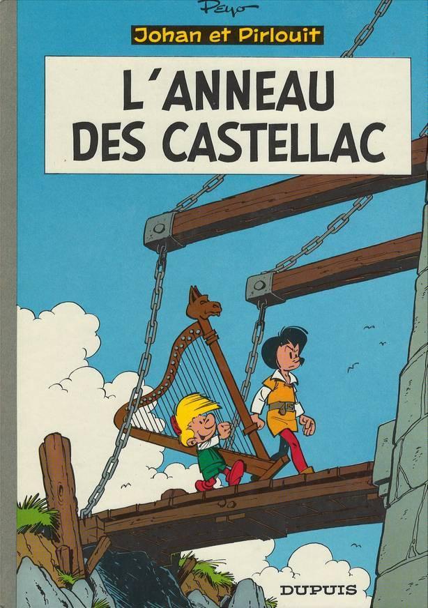 Peyo: L'Anneau des Castellac (French language, 1969, Dupuis)
