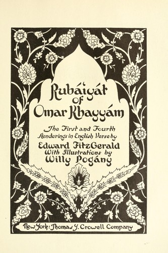 Omar Khayyam: Rubáiyát of Omar Khayyám. (1900, Thomas Y. Crowell company)