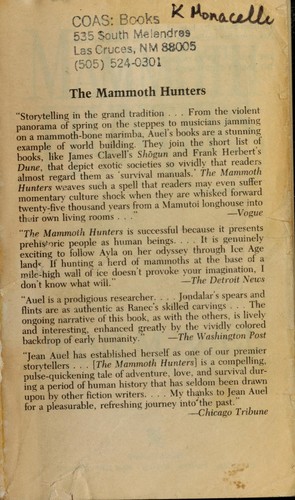 Jean M. Auel: The Mammoth Hunters (Paperback, 1986, Bantam Books)