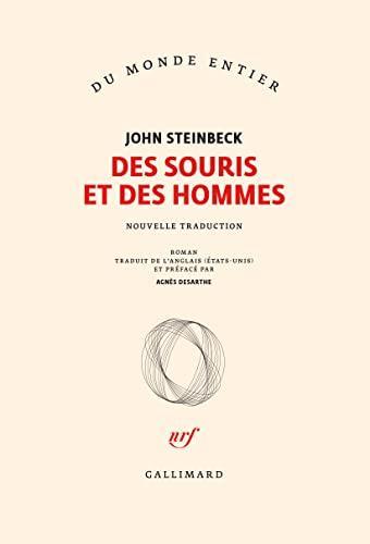 John Steinbeck, John Steinbeck (duplicate), John STEINBECK, Steinbeck Steinbeck, Steinbeck: Des souris et des hommes (French language, 2022, Éditions Gallimard)