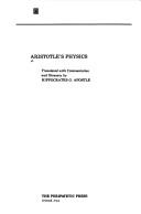 Αριστοτέλης: Aristotle's Physics (Hardcover, Peripatetic Pr, Peripatetic Press)