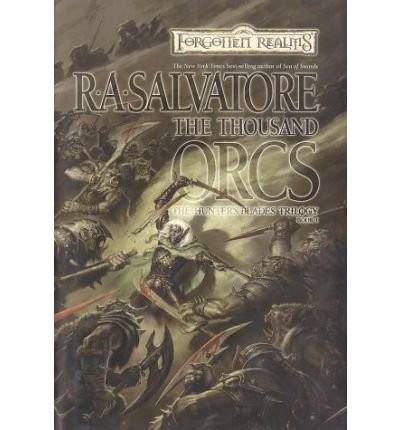 R. A. Salvatore: The Thousand Orcs-8 Copy Display (Hardcover, Wizards of the Coast)