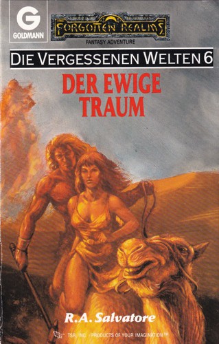 R. A. Salvatore: Der ewige Traum (German language, 1993, Goldmann Verlag)