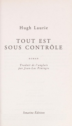 Hugh Laurie: Tout est sous contrôle (French language, 2009, Points)