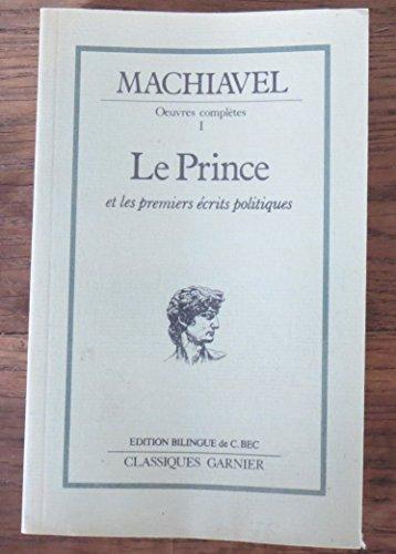 Niccolò Machiavelli: Le prince (French language, 1987, Garnier Frères)