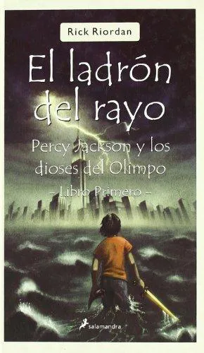 Rick Riordan: El ladrón del rayo (Spanish language, 1999, Salamandra)