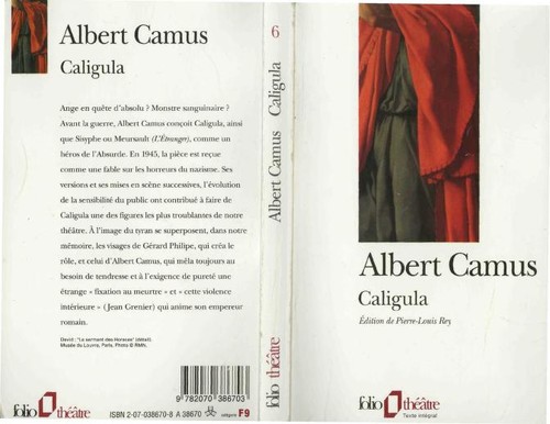 Albert Camus: Caligula (French language, 1993, Gallimard)