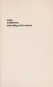 Martin Millar: Milk, Sulphate, and Alby Starvation (2009, Pgw)