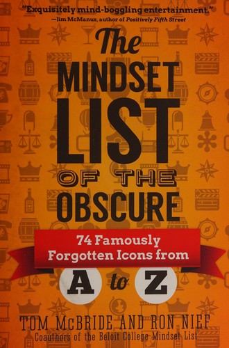 Tom McBride: The Mindset list of the obscure (2014, Sourcebooks)