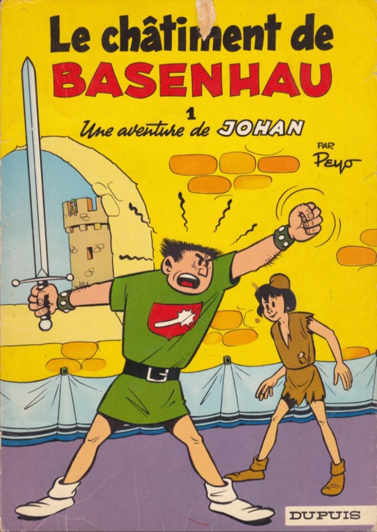 Peyo: Le Châtiment de Basenhau (French language, 1968, Dupuis)