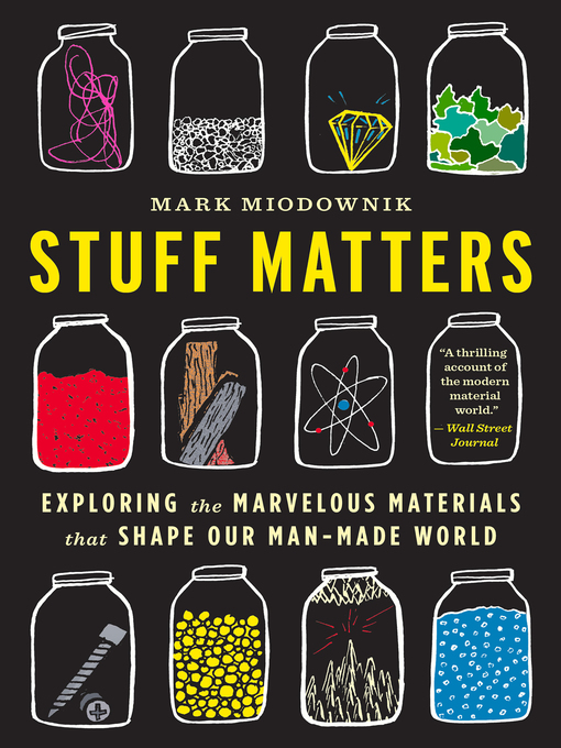 Mark Miodownik: Stuff Matters: Exploring the Marvelous Materials That Shape Our Man-Made World (2014, Houghton Mifflin Harcourt)